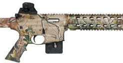 Smith & Wesson M&P15-22 22LR Rimfire Rifle with Realtree Camo Finish and Fixed Stock