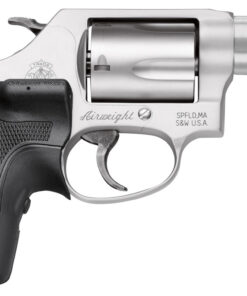 Smith & Wesson Model 637 38 Special J-Frame Revolver with 2.5-inch Barrel and Crimson Trace Lasergrip